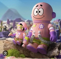 Authentic Pop Mart Mega Space Molly Patrick Star 400% Spongebob Squarepants