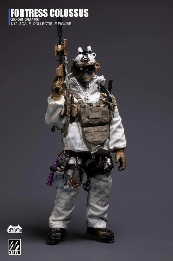 1/12 SCALE – SALVO Black Ops – Unknown Operator – MINT IN BOX