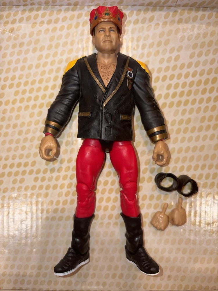 WWE Mattel Elite Survivor Series 2023 Jerry the King Lawler Legend Accessory Lot