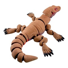 3D Printed Komodo Dragon – “Volcano” Exotic Morph – Fully Articulated (13 Inches