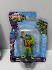 TMNT Tales Mini Figures Cake Topper 4PCs Set Ninja Turtle Retro Rare Toys -NEW!
