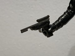 Star Wars Repro Vintage Kenner Style Jedi Blue Lightsaber Black Palace Blaster