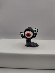 Ninja Kidz Eyeball Grim Reaper Rare Mini Action Figure 3″ Collectible Toy