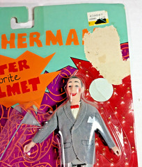 Vintage 1988 Matchbox Pee-Wee Herman Figure with Scooter & Helmet MOC Sealed REA