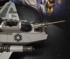 🔥🔥2008 STAR WARS: THE CLONE WARS ARC-170 (SHADOW SQUADRON) FIGHTER – COMPLETE