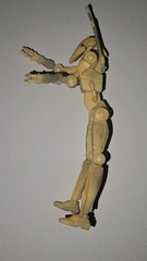 Vintage Star Wars Episode I Battle Droid Commander Action Figure Hasbro