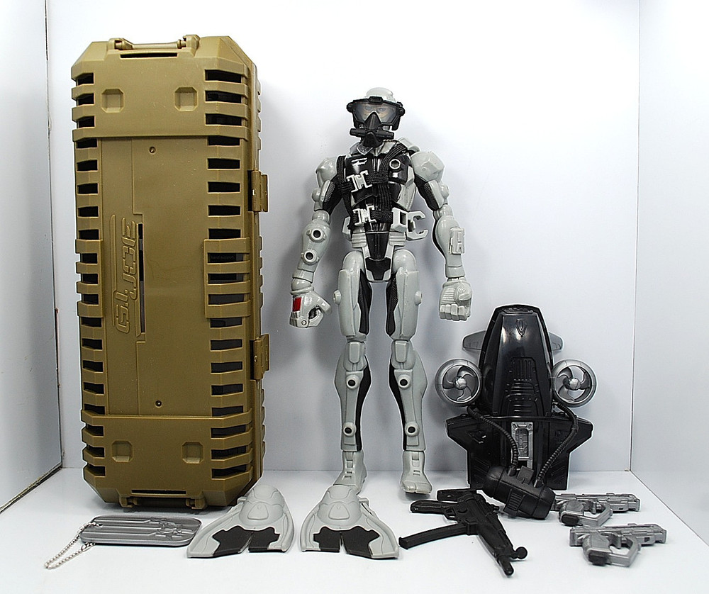 GI Joe Sigma 6 Combat Squad Lt. Torpedo Figure Loose with Accessories as Shown