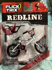 1-Flick Trix Redline RL 7.1 Finger Bike White New in package Sealed Rare 2009
