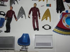 Star Trek Movie Galaxy Collection 7 Figure Lot 2009 Playmates Kirk Spock Sulu 4″