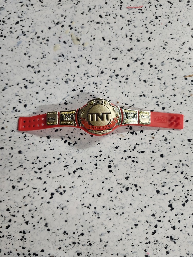 AEW TNT Championship Jazwares Wrestling Action Figure Belt Toy Accessory