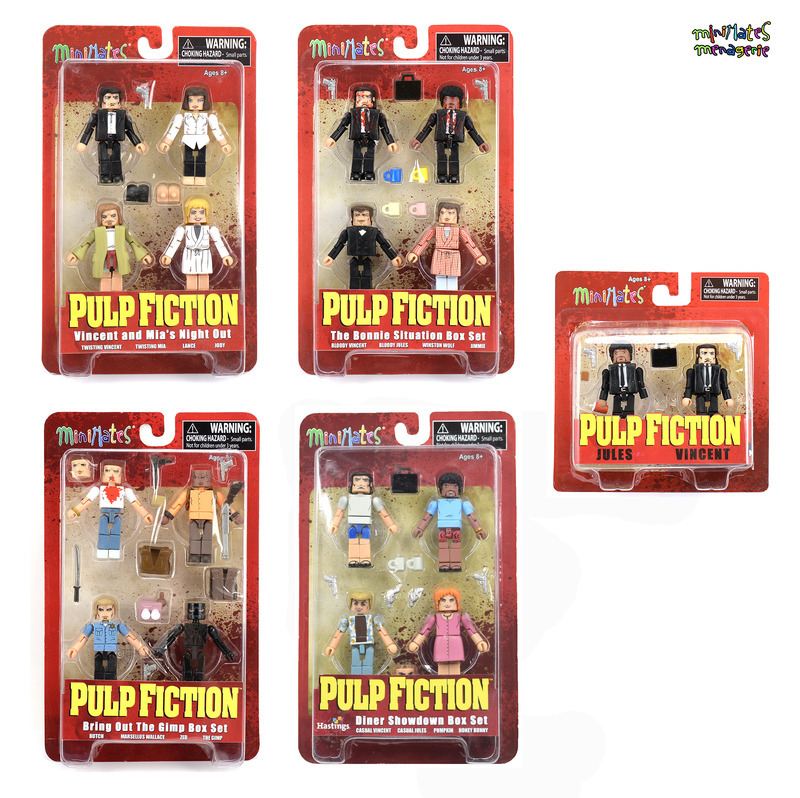 Pulp Fiction Minimates Complete Box Set Collection