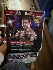 WWE Elite Collection Ken Shamrock Boxed Action Figure w/ Robe & Stand
