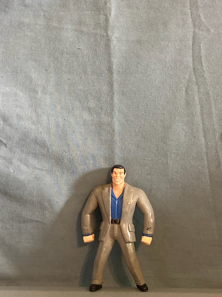WWF Vince McMahon Bend Ems Action Figure Just Toys 1989