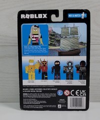New ROBLOX Work At a Pizza Place: Mia Action Figure Toy + Virtual Item Code