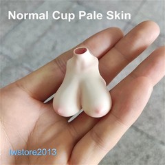 1/12 Replacement Normal Size Bust Breast Cover Model For 6” Female Body