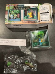 Mudkip Pokémon center Re-Ment Pokemon Frame series #1 “Deep Woods”