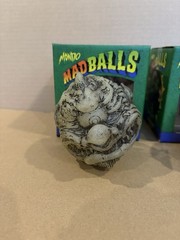 Madballs Mondo Set Glow In The Dark Skull Face Slobulus Horn Head Toy Figure OOP