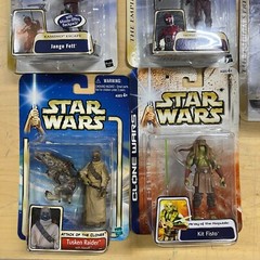 Star Wars Attack Of The Clones & Clones wars Lot Of 15 figures NIB