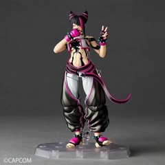 Kaiyodo Revoltech Amazing Yamaguchi Juri Street Fighter 6 Action Figure Toy New