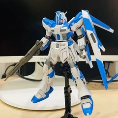 HG 1/144 RX-93-ν2 Hi-ν Mech Assembly Model Kits Hi Nu Action Figures Desktop Dec