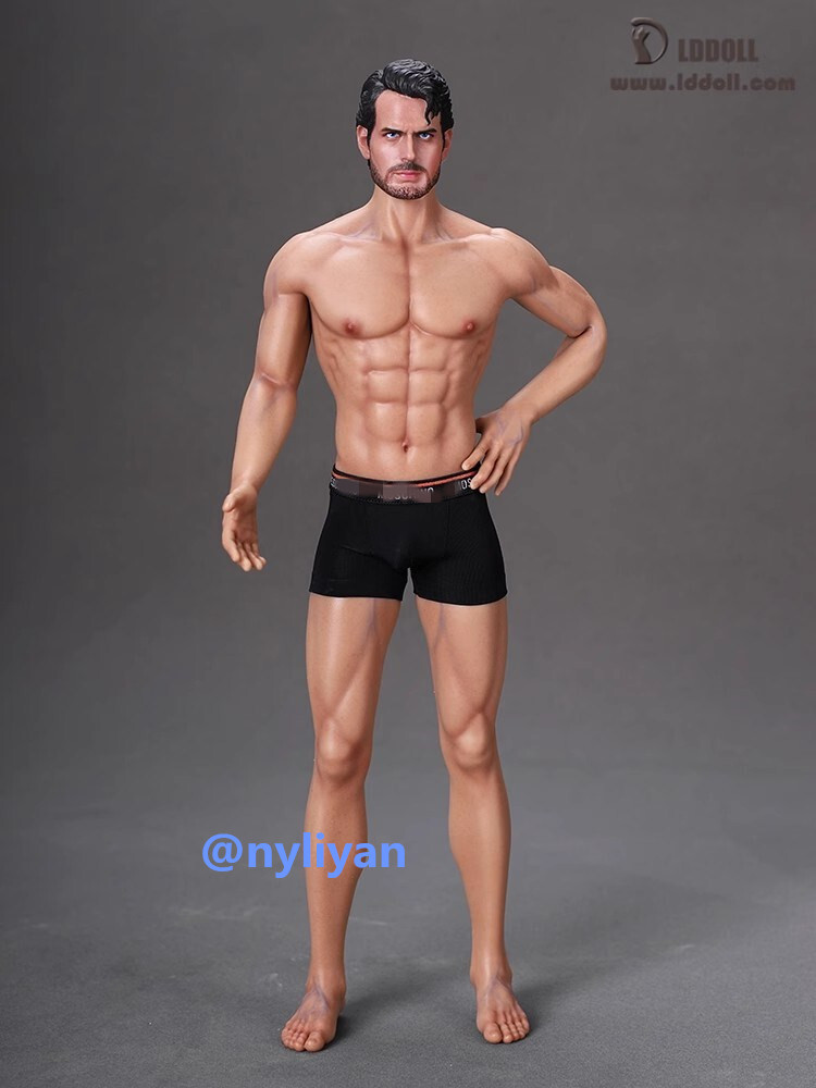LDDOLL 34Boy 1/6 Finger Bone Makeup Flexible Silicone Muscle Body Figure Doll
