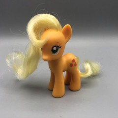 My Little Pony APPLEJACK 3in Brushable Rare Apple Jack With Bangs