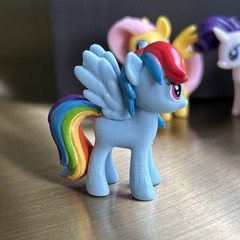 My Little Pony lot THE MANE 6 + PRINESS CELESTIA (FINDERS KEEPERS Mini) FIM G4