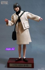 KUMIK KMF23-WOO005 1/6th Lawyer Girl Park En Bin 12” Female Action Figure Doll