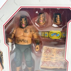 WWE Ultimate Edition Umaga Action Figure Samoan Bulldozer With IC Belt New