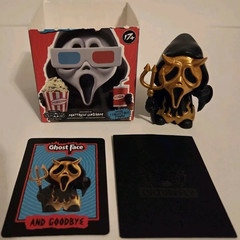 Culturefly Ghost Face Mystery Vinyl Gold Devil Chase And Goodbye