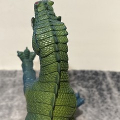 Vintage 1984 Imperial Toy Dragon Scaled Blue/Green