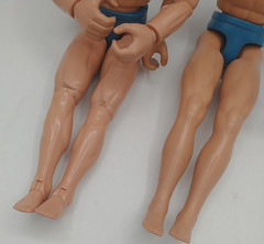 Vintage 1990’s Pair of Nude Max Steel 12″ Action Figures
