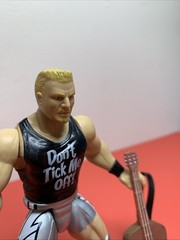 1998 WWF Shotgun Saturday Night Series 2 Jeff Jarrett Figure w/ Original Guitar