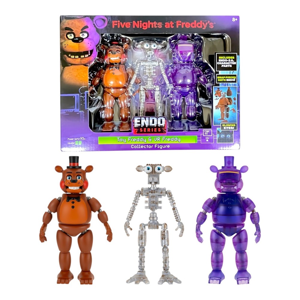 Five Nights at Freddy’s Endo Series Toy Freddy & VR Freddy Collector Action