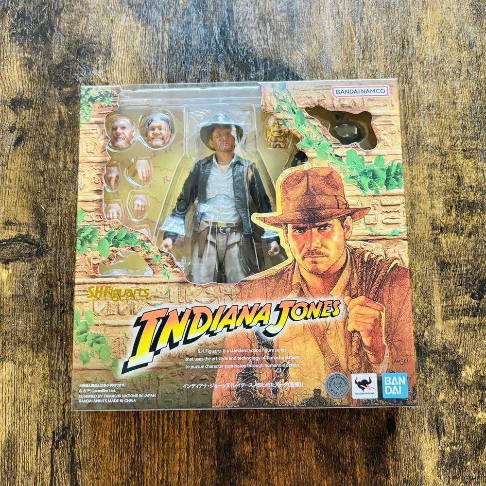 BANDAI S.H.Figuarts Indiana Jones Raiders of the Lost Arc approx. 6inch Figure