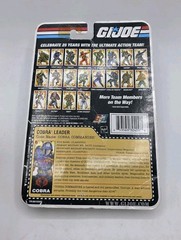 G.I. Joe 2008 Anniversary Cobra Commander Figure New Card Wear
