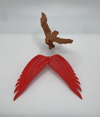 Vintage Secret Wars Falcon Redwing And Wing Set Repro Replacement Part 1984