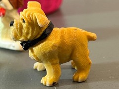 Vintage 1993-94 MEG Puppy In My Pocket x 4 + Extra Animals + Bed + x3 Stands