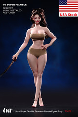 ANT T307 1/6 Female Sexy Large Bust Fitness Muscle Plump Body For 12”Figure