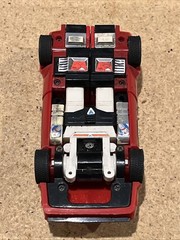 Transformers Sideswipe 1983 G1 100% Complete Data Card Cut From Box