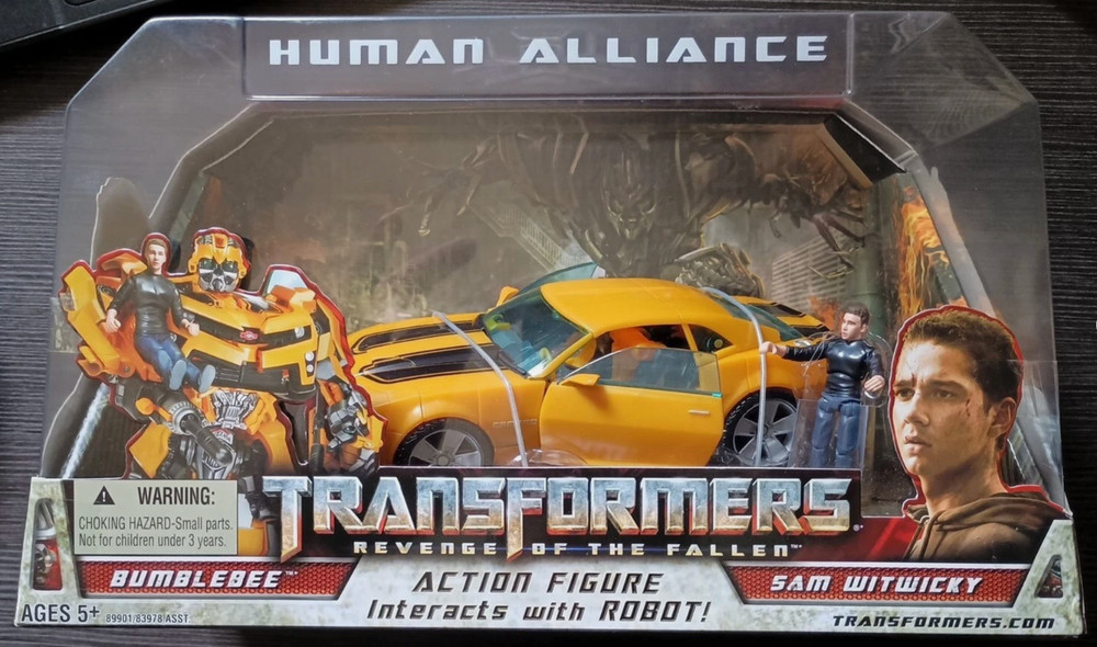 New Transformers Revenge of the Fallen Human Alliance Bumblebee Sam MISB NIB
