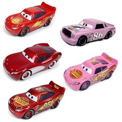 1~8Pcs Disney Pixar Cars Alloy Model Toy Car Diecast Pink Chick Hicks McQueen
