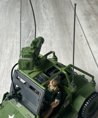 GI Joe 1985 AWE Striker Antenna Grey Set Repro 3D Printe