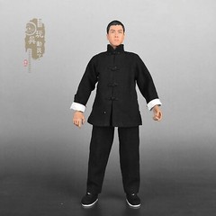 1/6 Chinese Kung Fu Robe Shirt Pants Training Clothing Fit 12” Action Figure
