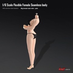 US 1:6 Pale Skin Large Bust Breast 12″ Female Seamless Flexible Figure Body Toys