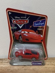 Disney Pixar Cars Supercharged Ferrari F430 Mattel