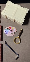 NEW Zuru Mini Brands Create Masterpieces LOT of 5 Rare paintings +accessories!