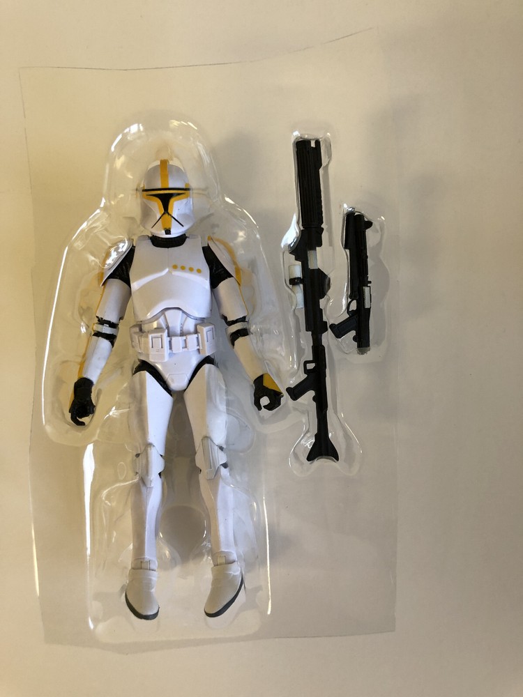 Star Wars Black Series 6″ Inch Phase 1 Clone Trooper Commander New in Plastic