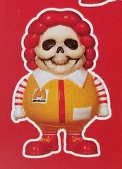Mindstyle 4″ Popaganda Ron English X Secret Base MC Supersized Skull Face Figure