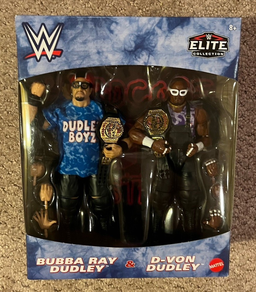 2024 WWE Elite BUBBA RAY DUDLEY & D-VON DUDLEY – DUDLEY BOYZ
